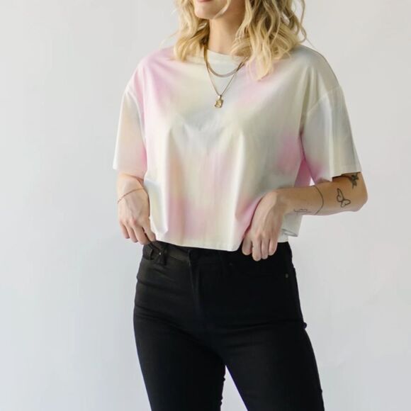 LFD The Newark Tie Dye Tee‎ in Pastel Multi L NWT in packaging - Picture 3 of 8